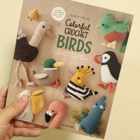 ［葉貓子手作］colorful crochet birds討論群