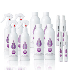 條紋共和國肌膚放心體驗B組(時尚隨身空瓶*4肌膚居家瓶*4肌膚補充瓶*4)