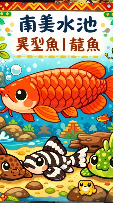 ✧ 南美水池異型魚 ｜ 龍魚 ˖°✧