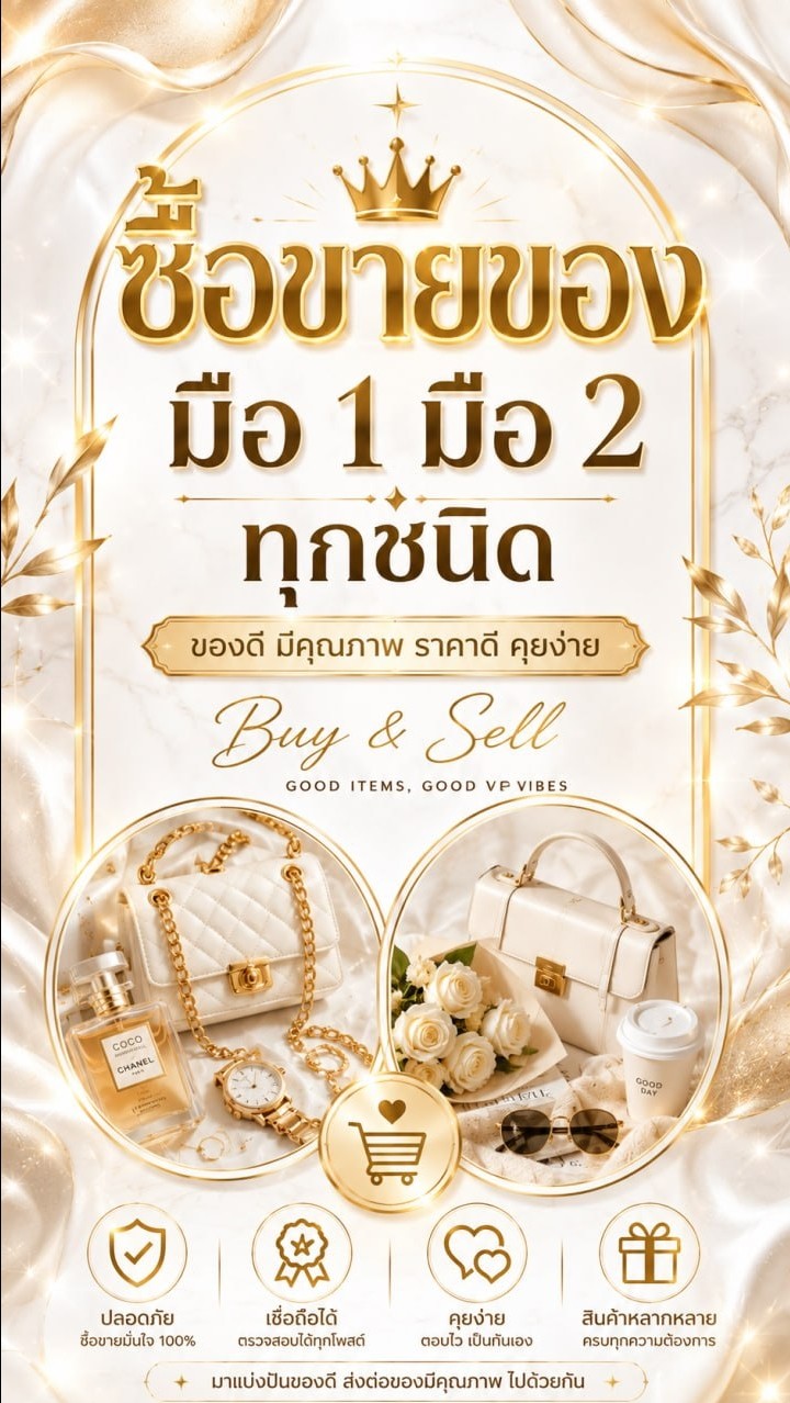 ซื้อขายสินค้า มือ 1 มือ 2