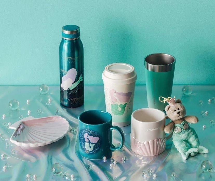 星巴克周年限定「美人魚」系列開賣！