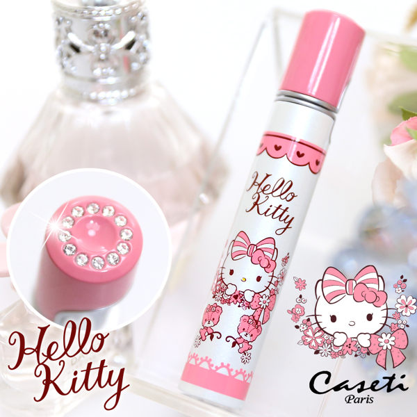 【Hello Kitty X 法國Caseti】粉紅凱蒂貓 旋蓋系列 香水瓶 旅行香水攜帶瓶 香水噴瓶 壓瓶 空瓶