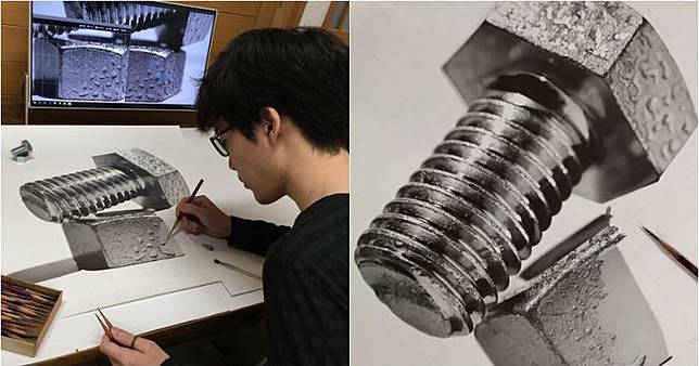 10 Sketsa 3d Ini Kerennya Bikin Melongo Mirip Benda Aslinya