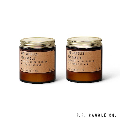 美國 P.F. Candles CO. 洛杉磯限定款二入組 香氛蠟燭 99g*2