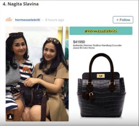 Tas Hermes Termahal Ternyata Bukan Milik Syahrini, Tapi Artis Ini, Mau Tahu Harganya? Bikin Melongo!