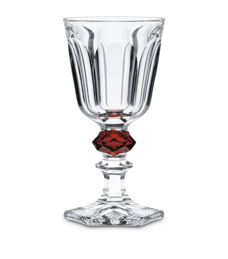 Set your table with regal majesty courtesy of the Baccarat Harcourt Louis-Philippe glass, a reissue 