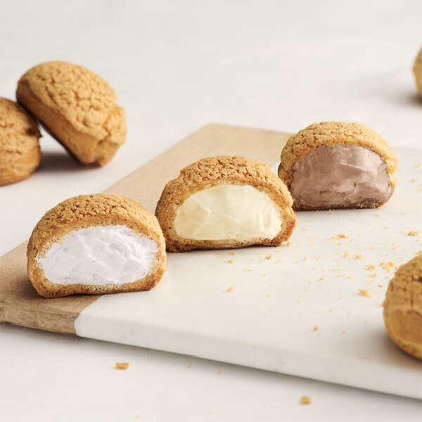 【紅葉蛋糕】綜合口味菠蘿泡芙 【開館慶買再送原味泡芙】 (3入/盒)