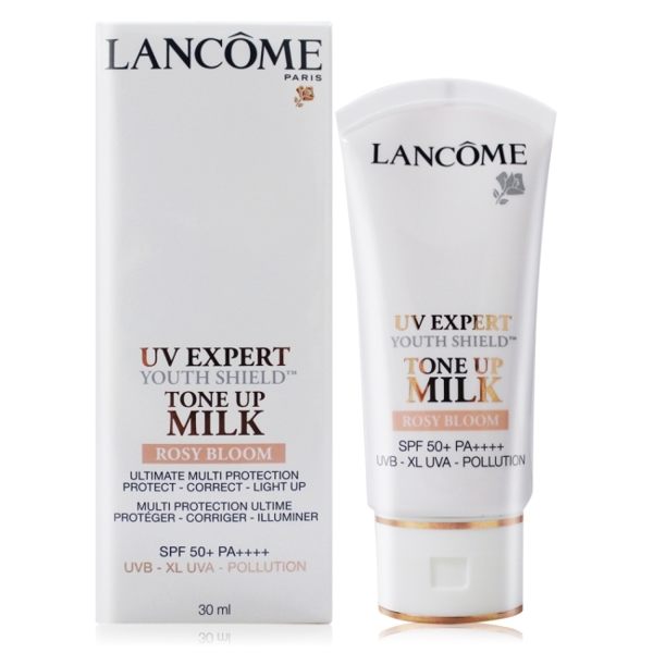 LANCOME 蘭蔻 超輕盈UV提亮素顏霜SPF50+ PA++++(30ml)玫瑰粉