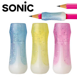 ◎適用鉛筆直徑8MM|◎圓弧設計 易於施力|◎材質柔軟 減輕壓力無