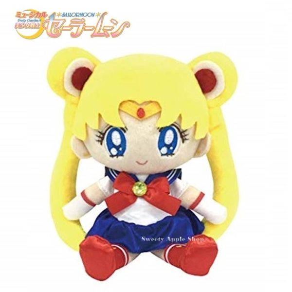 日本限定 美少女戰士 月亮水手 絨毛玩偶娃娃