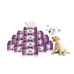 ◎獨家專利3D立體潔淨壓紋|◎添加乳液與竹炭萃取，溫和淨味|◎可在馬桶中分解品牌:舒潔類型:三層抽取式衛生紙主要材質:原生紙漿材質說明:100%紙漿包數:30包抽/張數量:90抽尺寸(紙幅):19.2