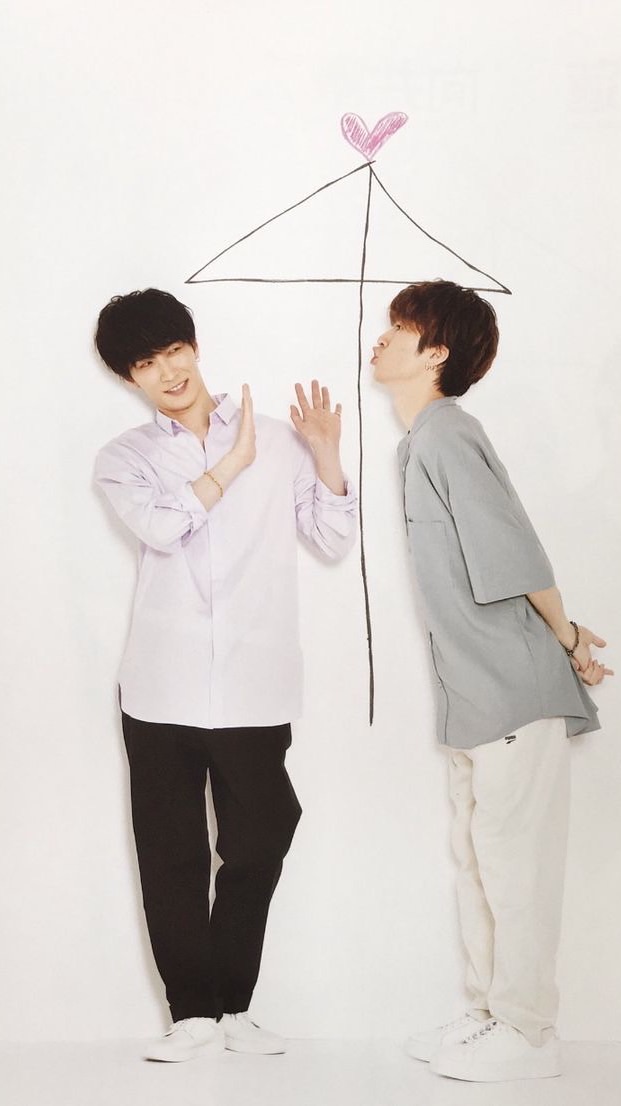 💜💙　固執