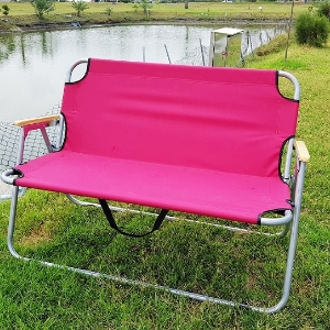 美麗大街【107051651】露營雙人折疊椅情人椅牛津布長凳。流行女裝與女鞋人氣店家美麗大街網路購物的★出發露營趣★、折疊椅子 / 雙人椅有最棒的商品。快到日本NO.1的Rakuten樂天市場的安全環