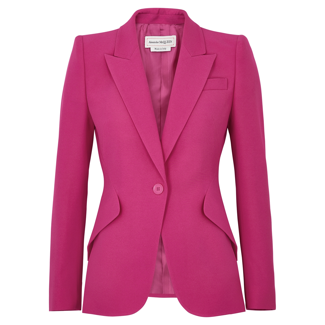 Alexander McQueen Single-breasted Blazer - Pink - 10