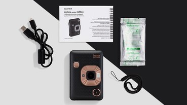 一台結合相機、拍立得、印相機三大功能，Fujifilm 富士推出 instax mini LiPlay 馬上看相機
