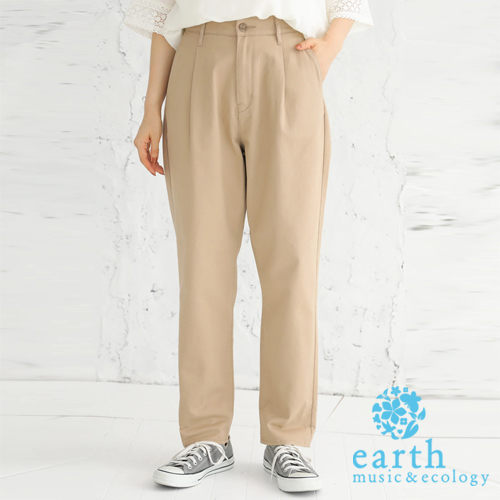 ❖ Autumn ❖ 美國棉錐形剪裁奇諾褲 - earth music&ecology