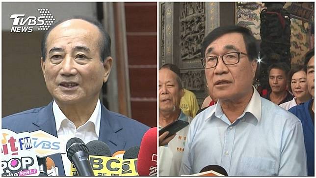 李四川上個月和王金平會面，尋求藍營的最後整合營造大團結。(合成圖／TVBS)
