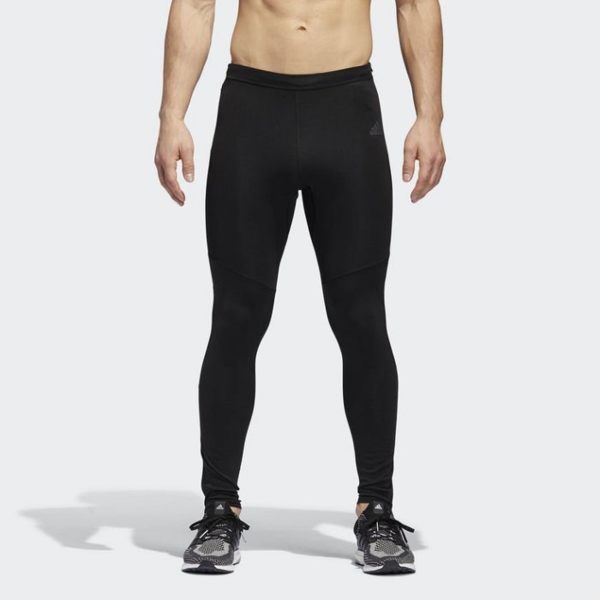 【折後價$1499】adidas RESPONSE LONG TIGHTS 黑 運動 訓練 拉鍊 緊身褲 男款 CF6250