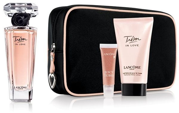 Tresor in Love 璀璨 女性淡香精50ml + 女性身體乳50ml + 女性唇蜜10ml