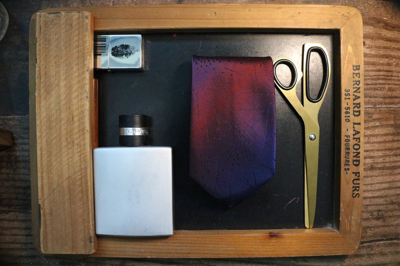 漸變色星座暗紋領帶騷氣的不得的給你襯衫增添一道風景線