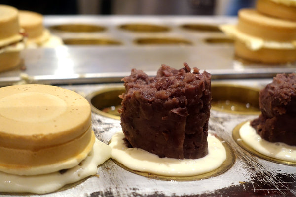 信義區車輪餅-青畑九號豆製所台北快閃店，新竹超人氣浮誇系車輪餅台北信義區03/01-04/22人氣口味和獨家口味統一時代百貨期間限定，台北好吃車輪餅