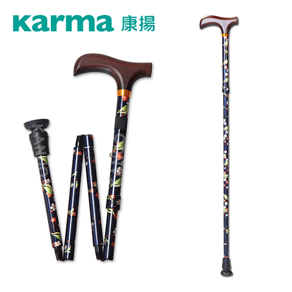 商品介紹 C型扣安全設計 木質杖頭 輕巧好握 彈性防滑腳墊 