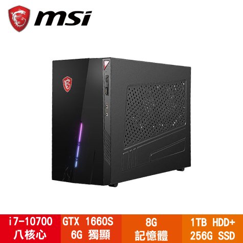 t處理器：Intel i7-10700 八核心處理器 t主機板晶片組：Intel H410 t記憶體：8GB DDR4 (8GBx1)最大可擴充至64GB t顯示晶片規格：GeForce GT