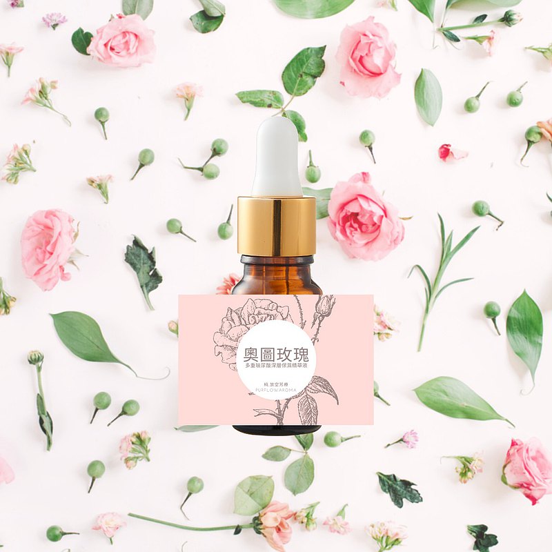 【深層保濕、滋養柔嫩、肌膚提亮】 1.高濃度奧圖玫瑰與台灣山玫瑰萃取，富含天然保濕元素與抗氧化物質。 2.添加大分子玻尿酸,中分子玻尿酸與小分子玻尿酸，深層保濕與長效鎖水，讓肌膚粉嫩。 3.改善肌膚粗