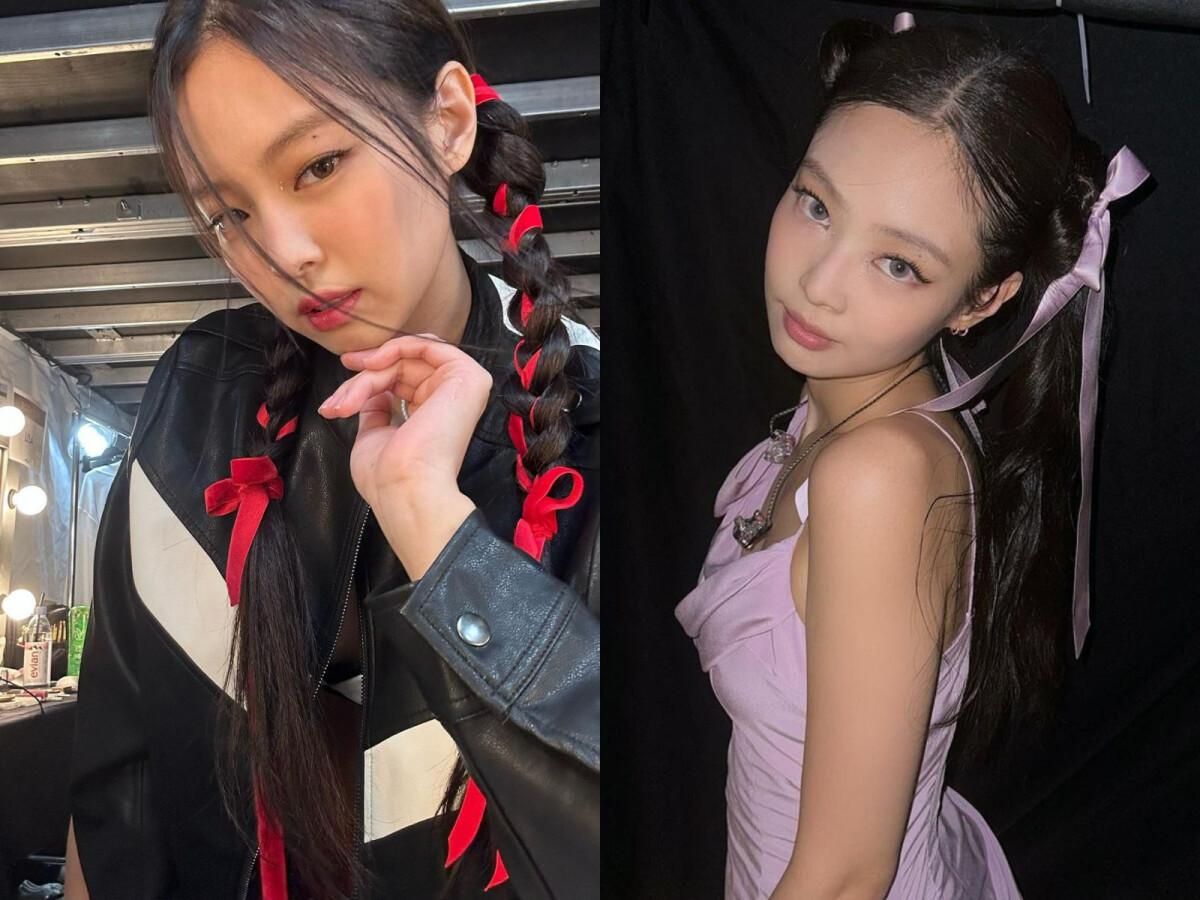 想要少女感你只缺條緞帶！jennie仙氣絲帶編髮、爆紅samba緞帶鞋全都少不了他！