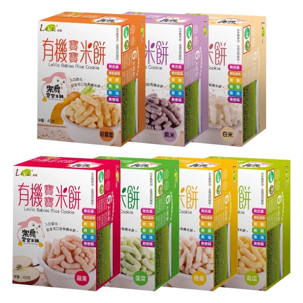 樂扉 有機寶寶米餅 40G (7款可選) 好窩生活節。人氣店家麗兒采家的寶寶美食/營養品、餅乾/糖果/堅果類有最棒的商品。快到日本NO.1的Rakuten樂天市場的安全環境中盡情網路購物，使用樂天信用