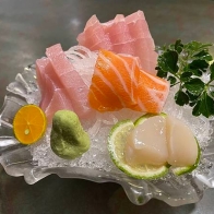 【台東美食】天野日本料理，超級鮮嫩生魚片與干貝，價格平實品質高級，1吃就會愛上的美味