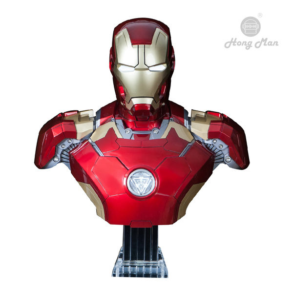 CAMINO 漫威電影系列 人像半身 鋼鐵人藍牙喇叭 以40MM＋82MM重低音呈現完美音準