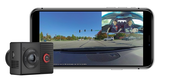 打造零死角視野，Garmin 發表雙 180 度行車紀錄器 Dash Cam Tandem