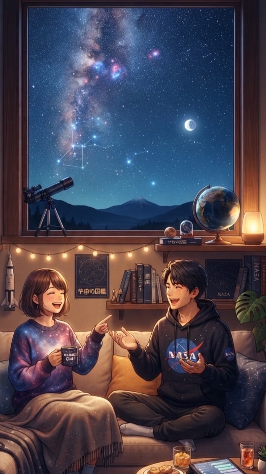 ［雑談］星空から宇宙へ想いを馳せる 未知と可能性を秘めた雑談ルーム