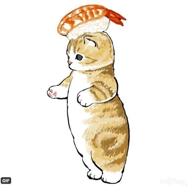 猫イラストルーレット 海の仲間達 最高に可愛かった