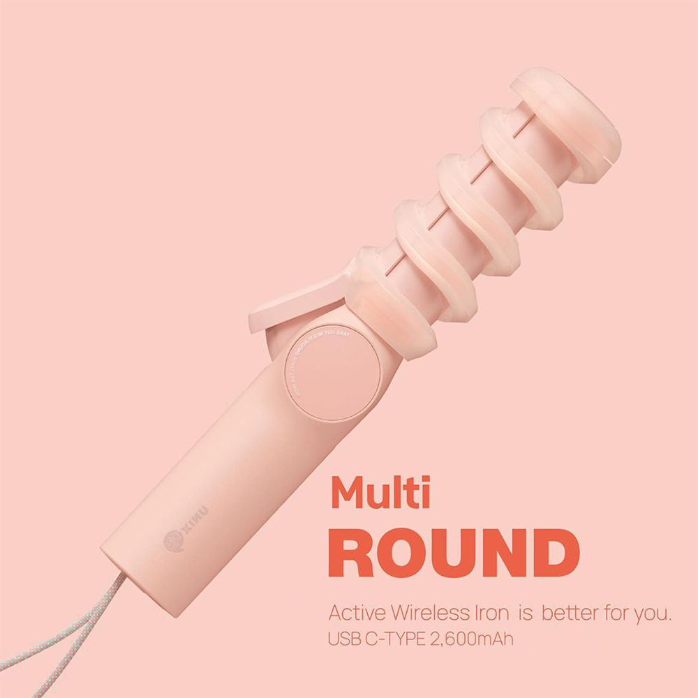 UNIX 型動無線兩用捲髮棒-邦妮粉