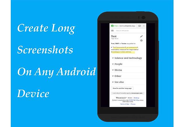 Begini Cara Screenshot Panjang Di Semua Android Jalantikus Com Line Today