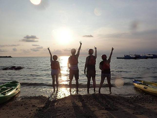 屏東好玩旅遊景點-後灣獨木舟｜圖片來源：ZoeyK