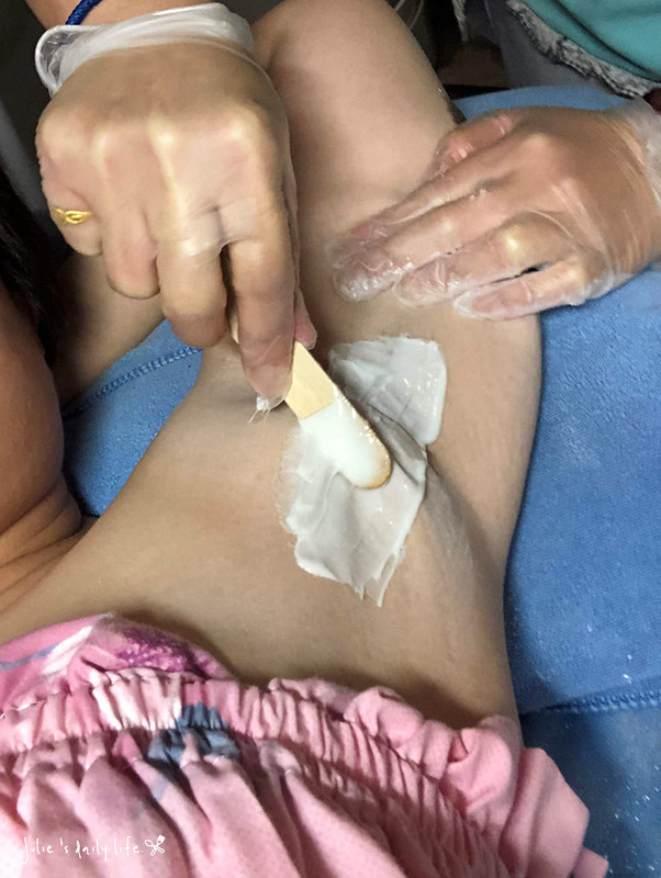 Skin`s,Skin`s溫熱臘,巴西式全除,新埔,新埔站,板橋,板橋除毛,溫熱臘除毛,熱蠟,熱蠟除毛,私密處除毛,紜巧翔捷美學沙龍,腋下除毛,除毛 @跟著Julie一起走吧