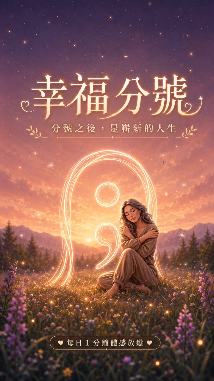 幸福分號｜每日 1 分鐘體感放鬆