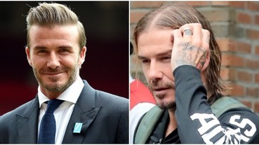 中年危機！貝克漢「後梳油頭、戴帽」掩飾稀疏髮量 一脫帽「圓形禿」立馬現型！