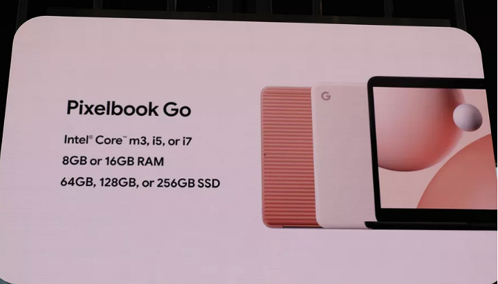 Google Pixelbook Go 售價 649 美元，13.3 吋觸控螢幕、12 小時續航力、重量 900 克