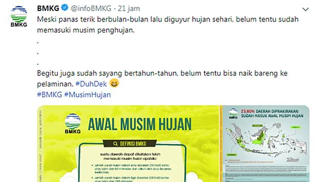 Inilah 10 Tweet Kocak Bikin Banting HP Admin Resmi Pejabat Publik