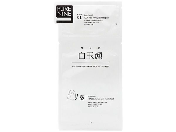 韓國 PURENINE~2步驟白玉顏面膜(4g+25g)【D540961】，還有更多的日韓美妝、海外保養品、零食都在小三美日，現在購買立即出貨給您。