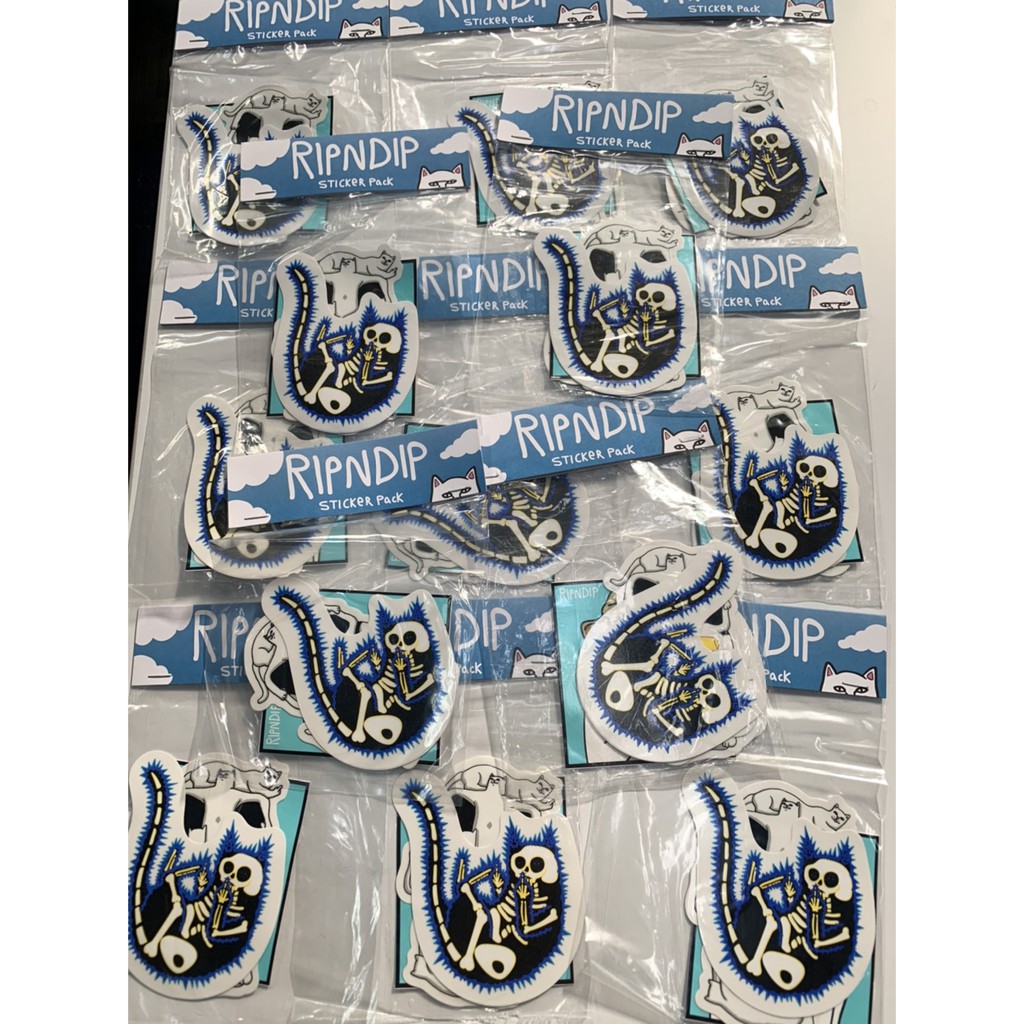 #ALLCL #RIPNDIP #中指貓 #口袋貓 #貼紙 #現貨本店販售商品絕對為100%公司正品敬請放心選購