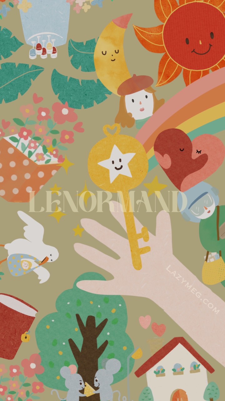 可愛雷諾曼卡 Lenormand.tw