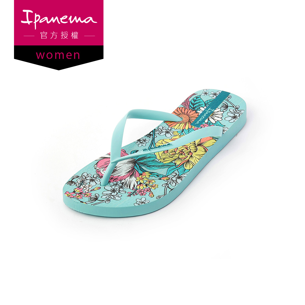 ipanema [women] 花卉系列人字夾腳拖鞋 粉綠(ip8266120770)