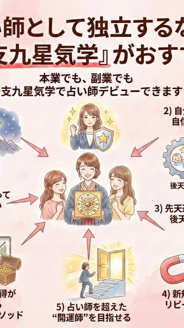 干支九星気学道場　3/3,5,7 20:00から3日間無料セミナー