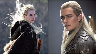 艾瑪史東最新劇照曝光！網友：怎麼跟《魔戒》裡的精靈弓箭手撞造型...！