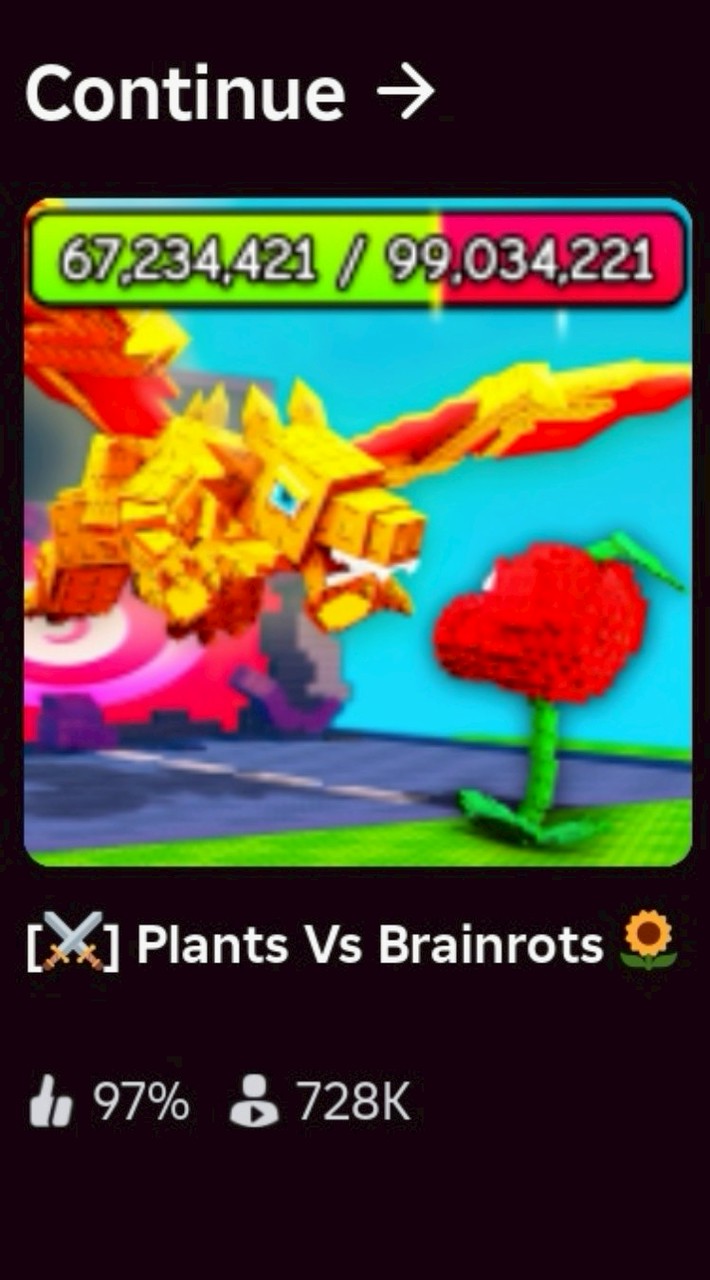 Plant vs brainrot